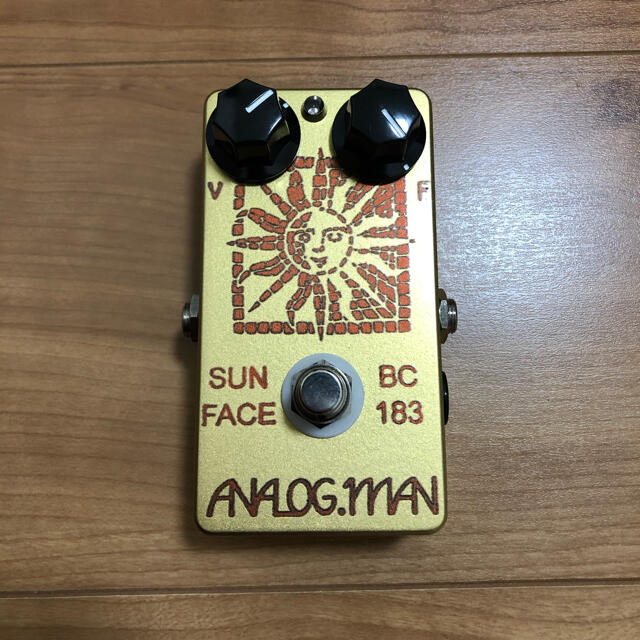Analogman sunface BC183 fuzz face系 クリアランス販売店舗 ギター
