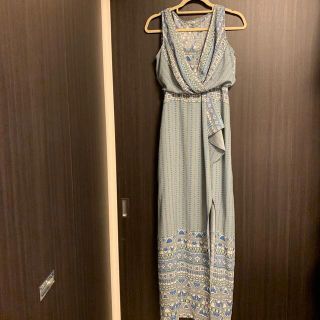 ビーシービージーマックスアズリア(BCBGMAXAZRIA)のBCBG ロングドレス　美品　ワンピース(ロングワンピース/マキシワンピース)