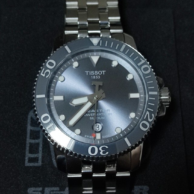 腕時計(アナログ)TISSOT シースター1000 日本限定500本