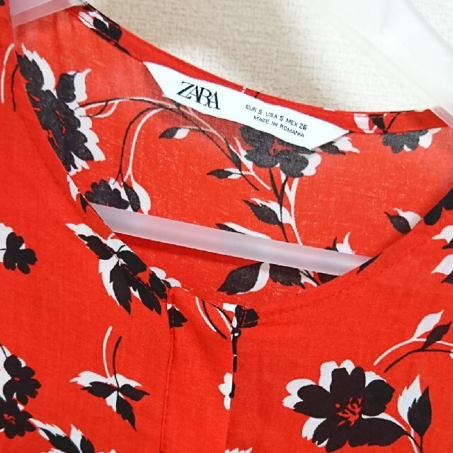 ZARA - ZARA 田中みな実着用 ロングワンピース 花柄の通販 by ZARA - ZARA 田中みな実着用 ロングワンピース 花柄の通販 by