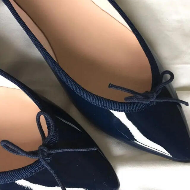 repetto - Lepettoレペット*BRIGITTE ポインテッドトゥバレーシューズ