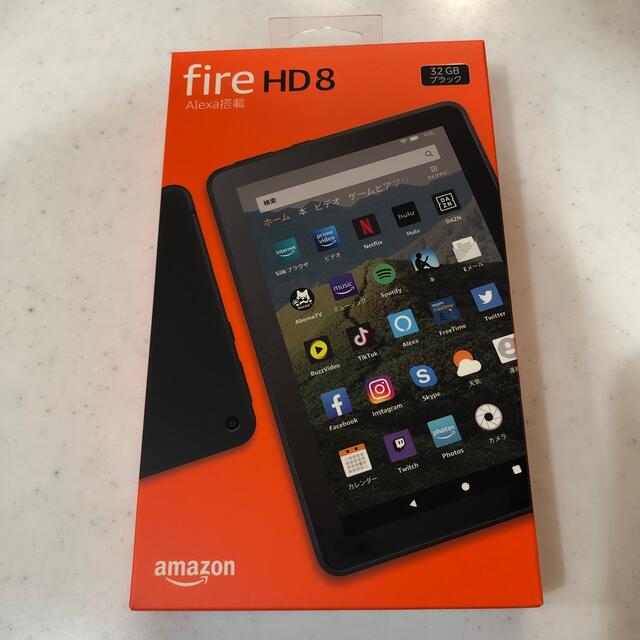 タブレット【新品】Fire HD 8 タブレット 32GB ブラック Alexa搭載