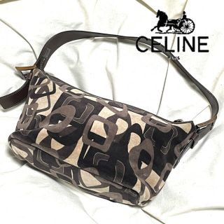 セフィーヌ(CEFINE)のCELINE セリーヌ　総柄　ワンショルダーバッグ　ロゴ　マカダム(ショルダーバッグ)