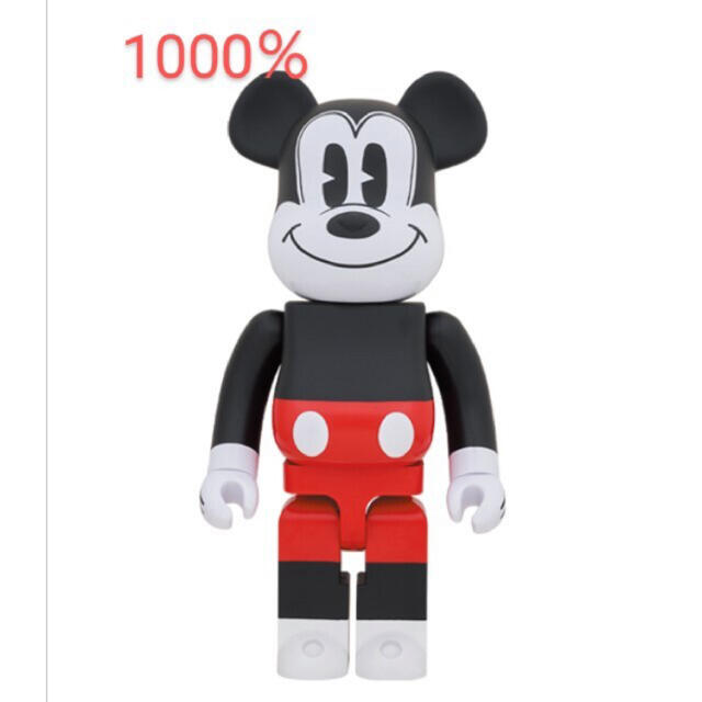 BE@RBRICK MICKEY MOUSE (R&W 2020 Ver.)