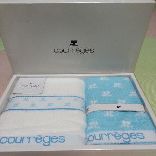 クレージュ(Courreges)の新品未使用のcourregesタオルセット(タオル/バス用品)