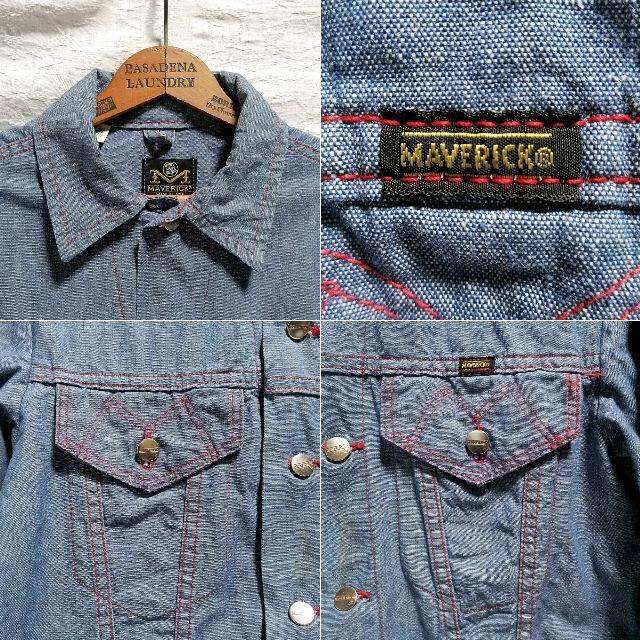 70s ダンガリージャケット MAVERICK Gジャン BLUE BELL - Gジャン