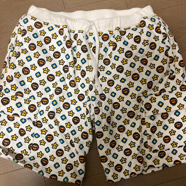 A BATHING APE(アベイシングエイプ)のAPEマイロスウェット短パン メンズのパンツ(ショートパンツ)の商品写真