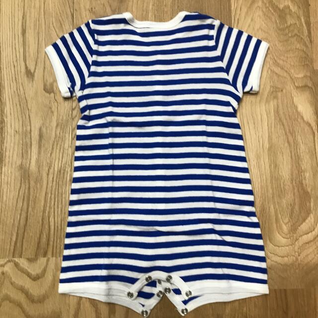 PETIT BATEAU(プチバトー)の【プチバトー】ロンパース キッズ/ベビー/マタニティのベビー服(~85cm)(ロンパース)の商品写真