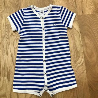 プチバトー(PETIT BATEAU)の【プチバトー】ロンパース(ロンパース)