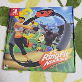 ニンテンドースイッチ(Nintendo Switch)のリングフィット アドベンチャー Switch　中古(家庭用ゲームソフト)