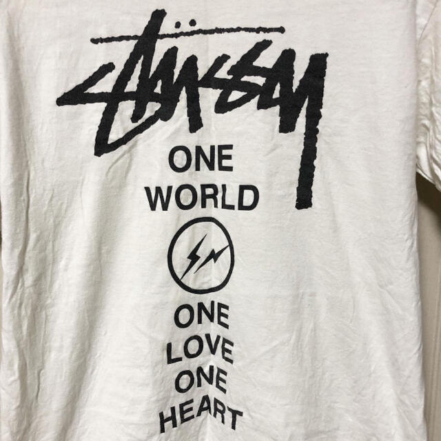 FRAGMENT(フラグメント)の完売品❗️STUSSY ステューシー × Fragment 藤原ヒロシ Tシャツ メンズのトップス(Tシャツ/カットソー(半袖/袖なし))の商品写真