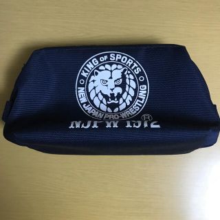 シマムラ(しまむら)の新日本プロレス × しまむら ミニポーチ(格闘技/プロレス)