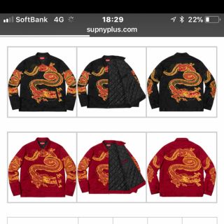 シュプリーム(Supreme)の専用supreme dragon work jacket(カバーオール)