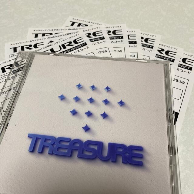 TREASURE シリアルコード　7枚