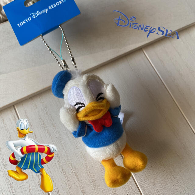 ディズニーリゾート ぬいぐるみストラップ ドナルド泣き顔 | フリマアプリ ラクマ