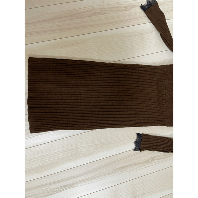 Herlipto Wrap-Effect Knit Dress 2
