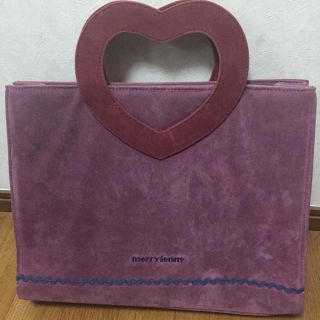 メリージェニー(merry jenny)の♡ハートバッグ♡期間限定値下げ(トートバッグ)