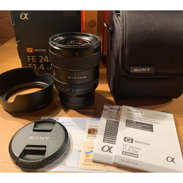 特価商品 SONY - SONY FE 24mm F1.4 GM SEL24F14GM 美品 フィルター