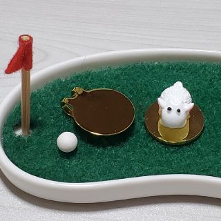 オリジナル(Original)の『値下げ』ゴルフ⛳グリーンマーカー『ゴールド』(その他)