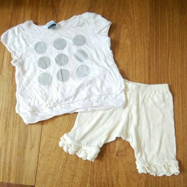 hakka baby - hakka baby 90 トップス&パンツ 2枚セットの通販 by S.T