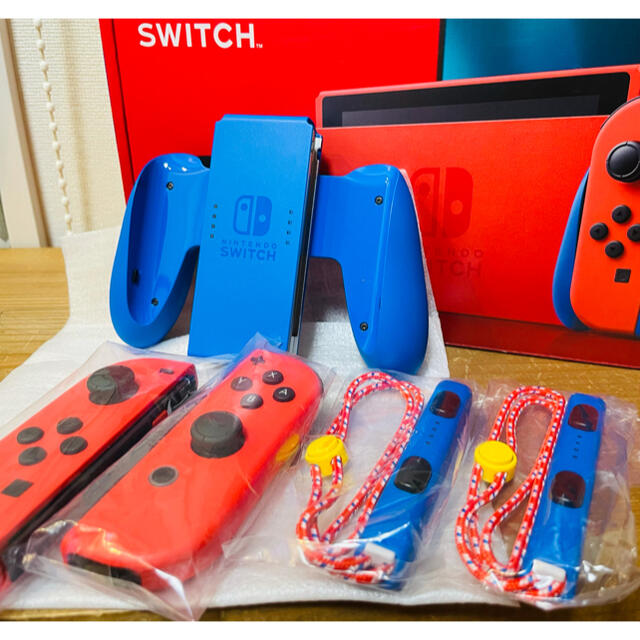 コントローラー新品 Nintendo Switch スイッチ マリオレッド・ブルー ジョイコン