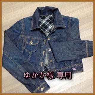 バーバリー(BURBERRY)のブルーレーベル Gジャン ゆかか様専用(Gジャン/デニムジャケット)