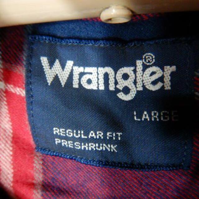 Wrangler(ラングラー)のo2387　Wrangler　W9190　長袖　チェック　シャツ　ネルシャツ メンズのトップス(シャツ)の商品写真