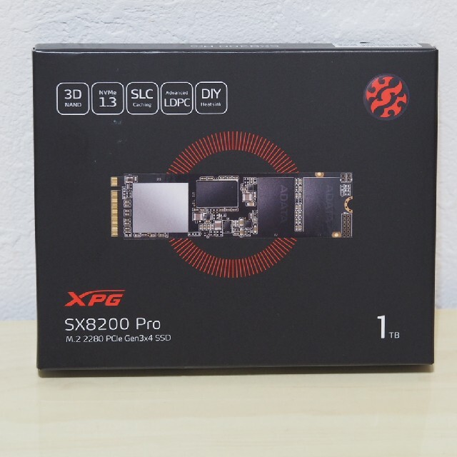 新品未使用 XPG SX8200 pro 1TB M.2 SSDPCパーツ