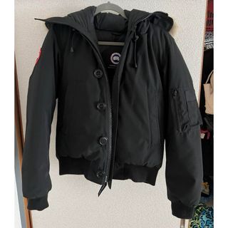 カナダグース(CANADA GOOSE)のカナダグース  ダウンジャケット  s ブラック　確実正規品(ダウンジャケット)