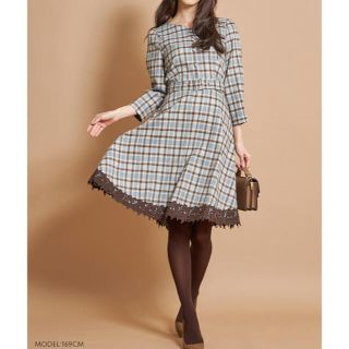 トッコ(tocco)のtocco closet チェックワンピース(ひざ丈ワンピース)