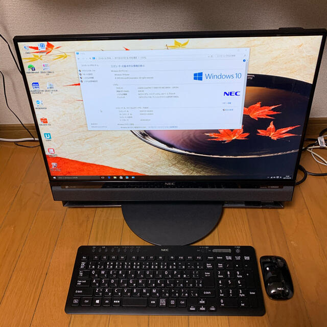 NEC デスクトップ　i7 SSD512GB PC-DA770CABNEC