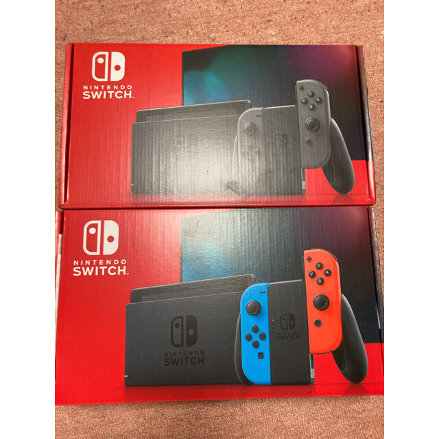 国内外の人気! - Switch Nintendo Nintendo グレー2個セット 即日発送 保証有 ネオン switch 家庭用ゲーム機本体