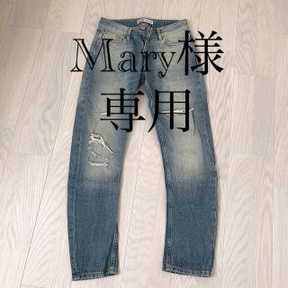 ザラ(ZARA)のZARA ダメージデニム　ボーイフレンドデニム　Z1975DENIM(デニム/ジーンズ)