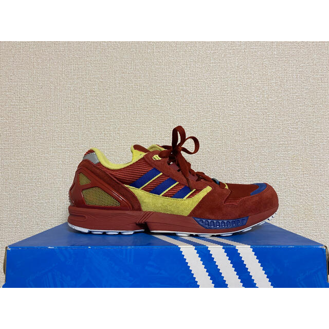 【adidas】ZX8000 25ANVSRY スウェードロスニーカー 27cm