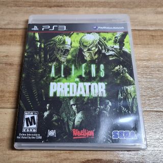 プレイステーション3(PlayStation3)のALIEN VS PREDATOR PS3 北米版(家庭用ゲームソフト)