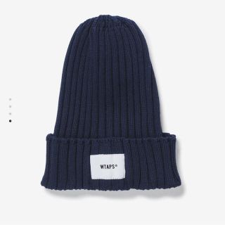 ダブルタップス(W)taps)のWTAPS 21ss BEANIE 01 NAVY 新品未使用 正規品(ニット帽/ビーニー)