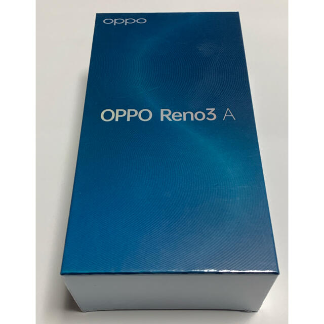 【新品】OPPO Reno3A  White SIMロック解除済