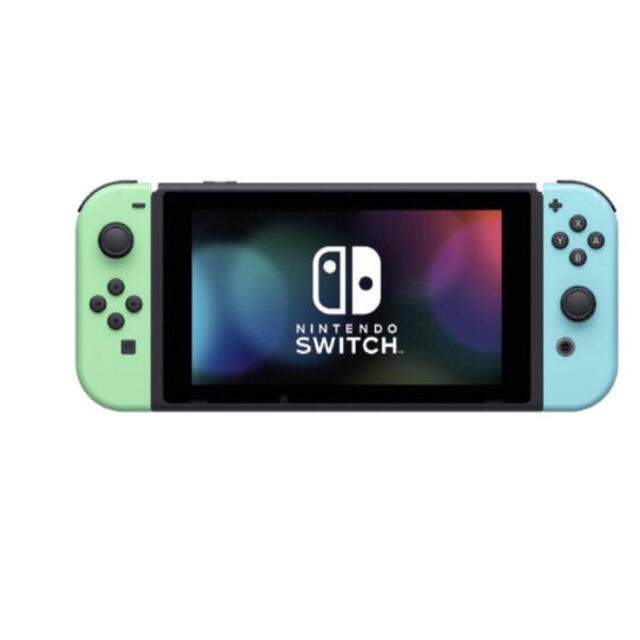 Nintendo Switch(ニンテンドースイッチ)の新品★Switch 任天堂スイッチ本体あつまれどうぶつの森　同梱版ニンテンドウ エンタメ/ホビーのゲームソフト/ゲーム機本体(家庭用ゲーム機本体)の商品写真