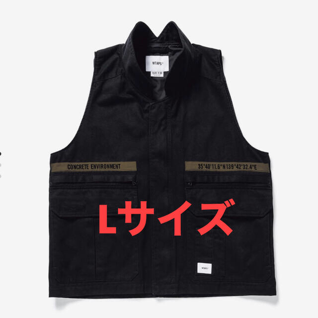 wtaps REP /VEST / COTTON. TWILL