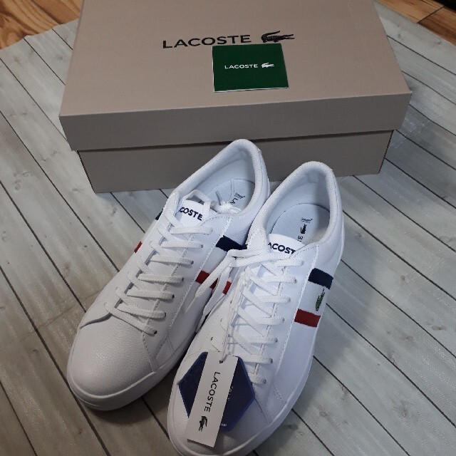 LACOSTE(ラコステ)のLACOSTEラコステメンズスニーカー27cm メンズの靴/シューズ(スニーカー)の商品写真