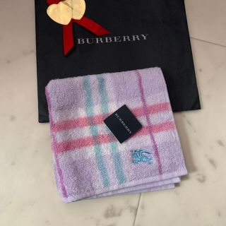 バーバリー(BURBERRY)の【新品】バーバリー タオルハンカチ(ハンカチ)