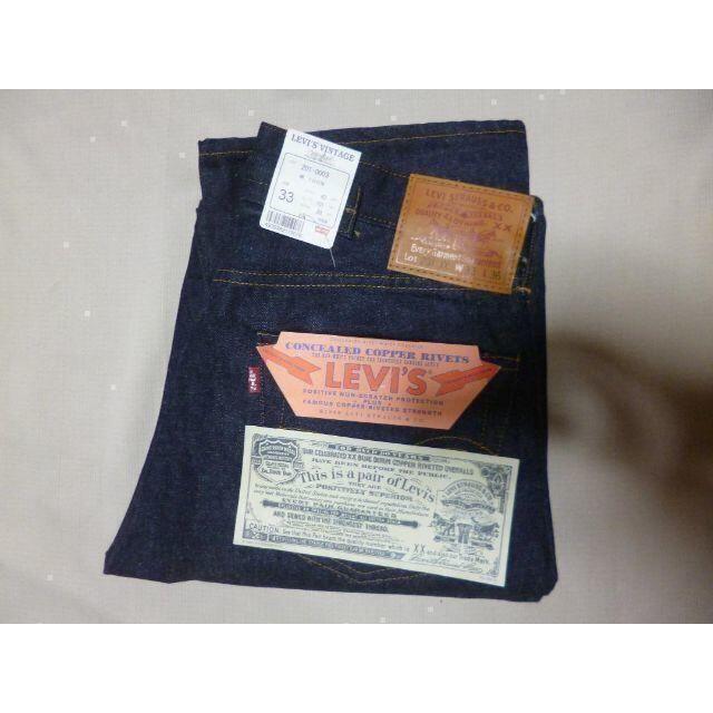 Levi新品　１９３７年５０１ＸＸ復刻版　ＬＥＶＩＳ２０１ＸＸ　バレンシア製　３３インチ