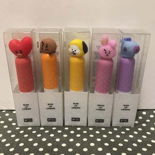 BT21☆リップグロー☆5本セット (リップグロス)