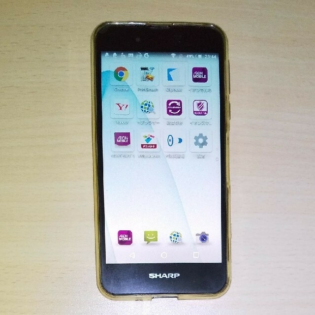 AQUOS　sh M04   SIMフリー　シルバー