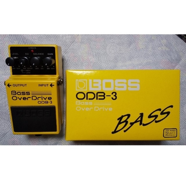 BOSS(ボス)の【美品】BOSS ODB-3 Bass OverDrive 楽器のベース(ベースエフェクター)の商品写真