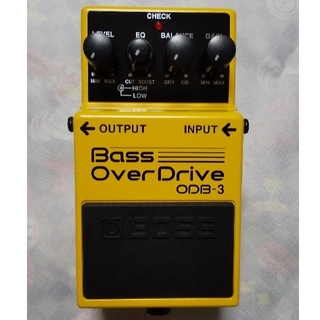 ボス(BOSS)の【美品】BOSS ODB-3 Bass OverDrive(ベースエフェクター)