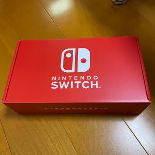 ニンテンドースイッチ(Nintendo Switch)の新品未開封 納品書あり！ニンテンドースイッチ 本体　オレンジ　グリーン(携帯用ゲーム機本体)