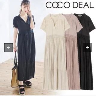 COCO DEAL 今期新作　新品タグつき　ワンピ＋シャツ