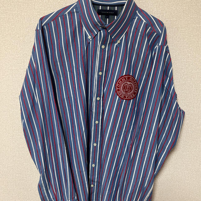 TOMMY HILFIGER(トミーヒルフィガー)のTOMMY HILFIGER トミーヒルフィガー　ストライプ メンズのトップス(シャツ)の商品写真