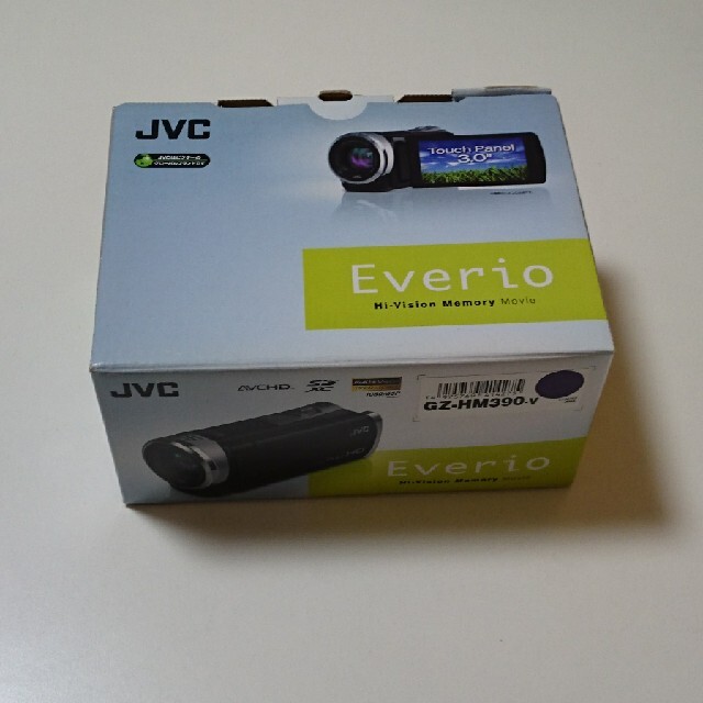 Victor(ビクター)の【値下げました】JVC Everio / GZ-HM390  スマホ/家電/カメラのカメラ(ビデオカメラ)の商品写真